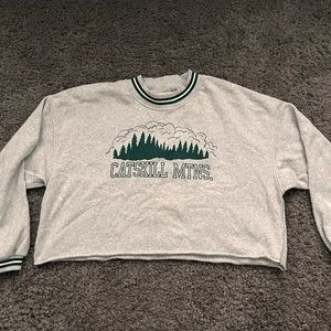 American Eagle Cropped Crewneck